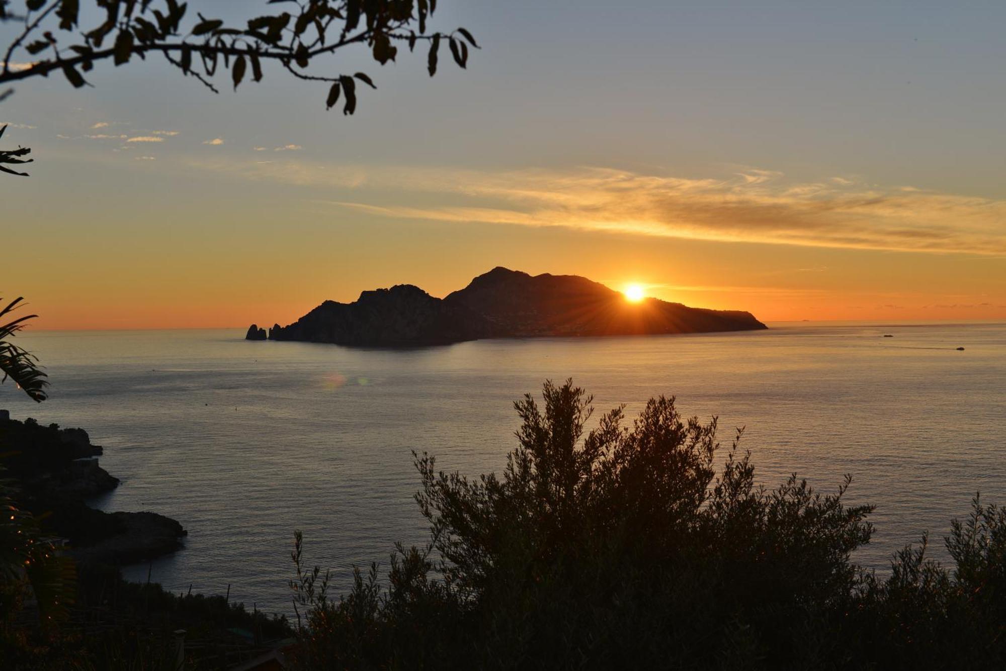 Apartmán Il Nido Del Gabbiano Massa Lubrense Exteriér fotografie